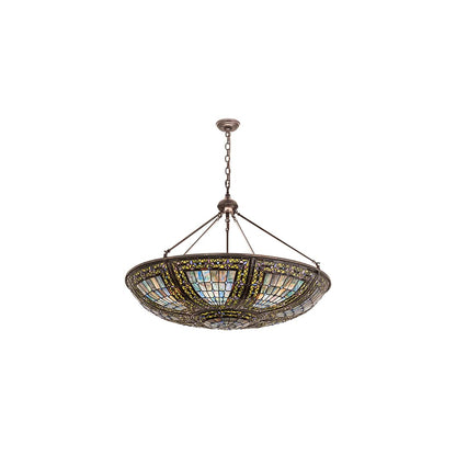 Fleur-de-lis 6 Light 40" Wide Pendant