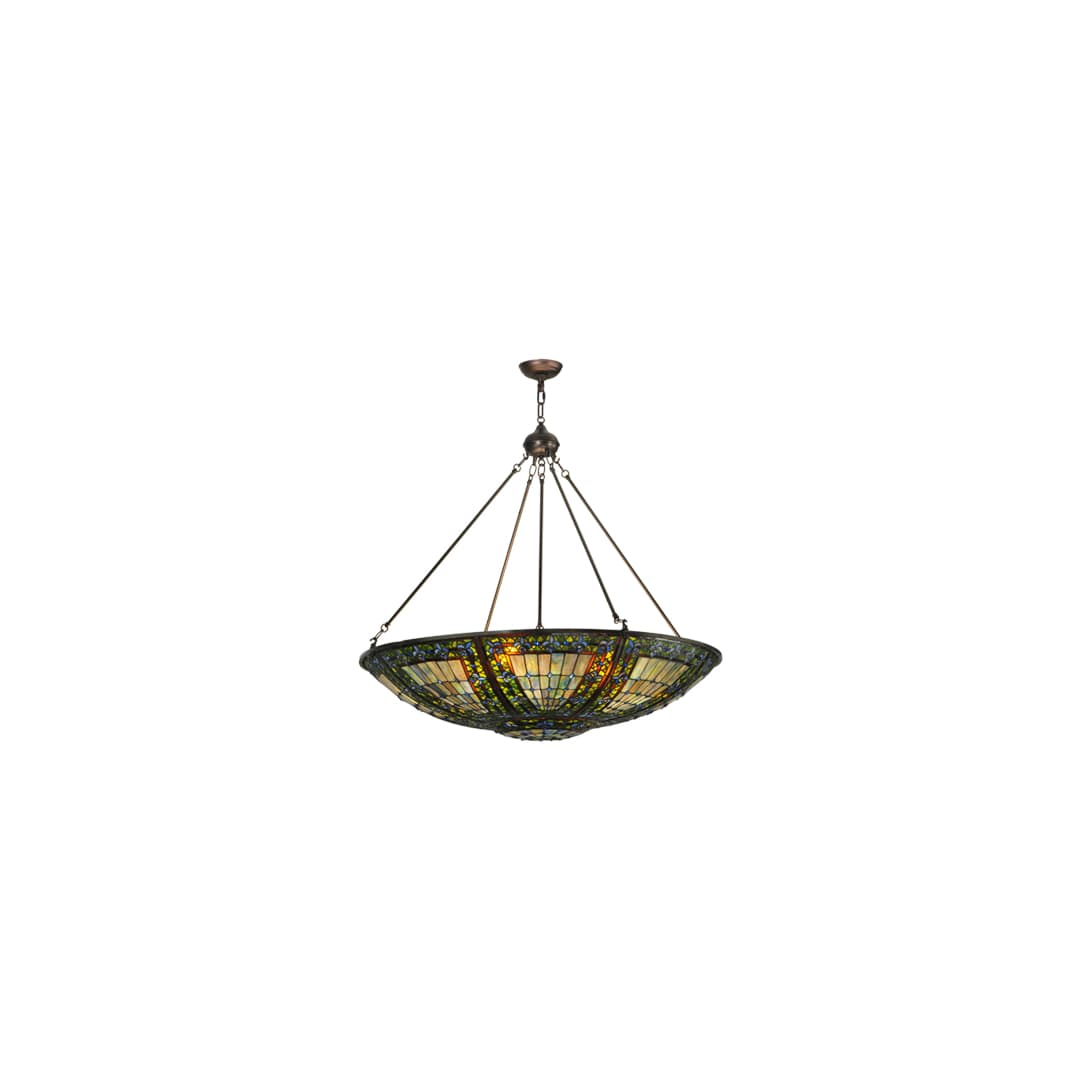 Fleur-de-lis 6 Light 40" Wide Pendant
