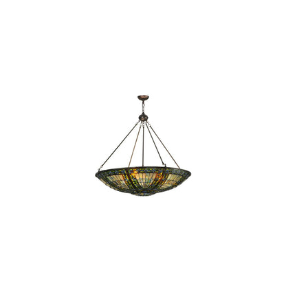 Fleur-de-lis 6 Light 40" Wide Pendant