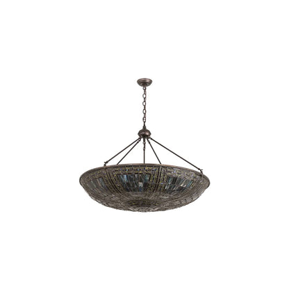 Fleur-de-lis 6 Light 40" Wide Pendant