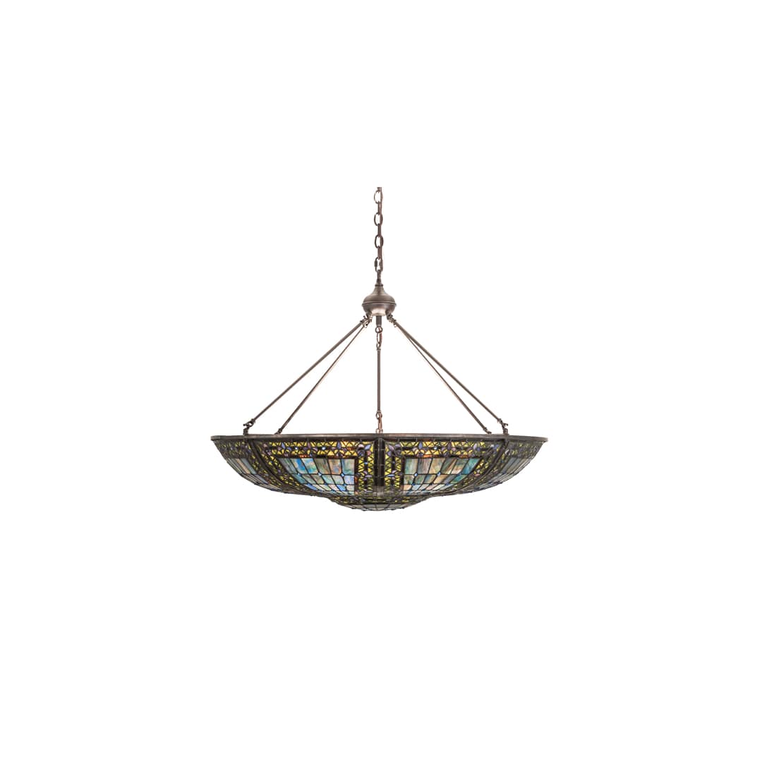 Fleur-de-lis 6 Light 40" Wide Pendant
