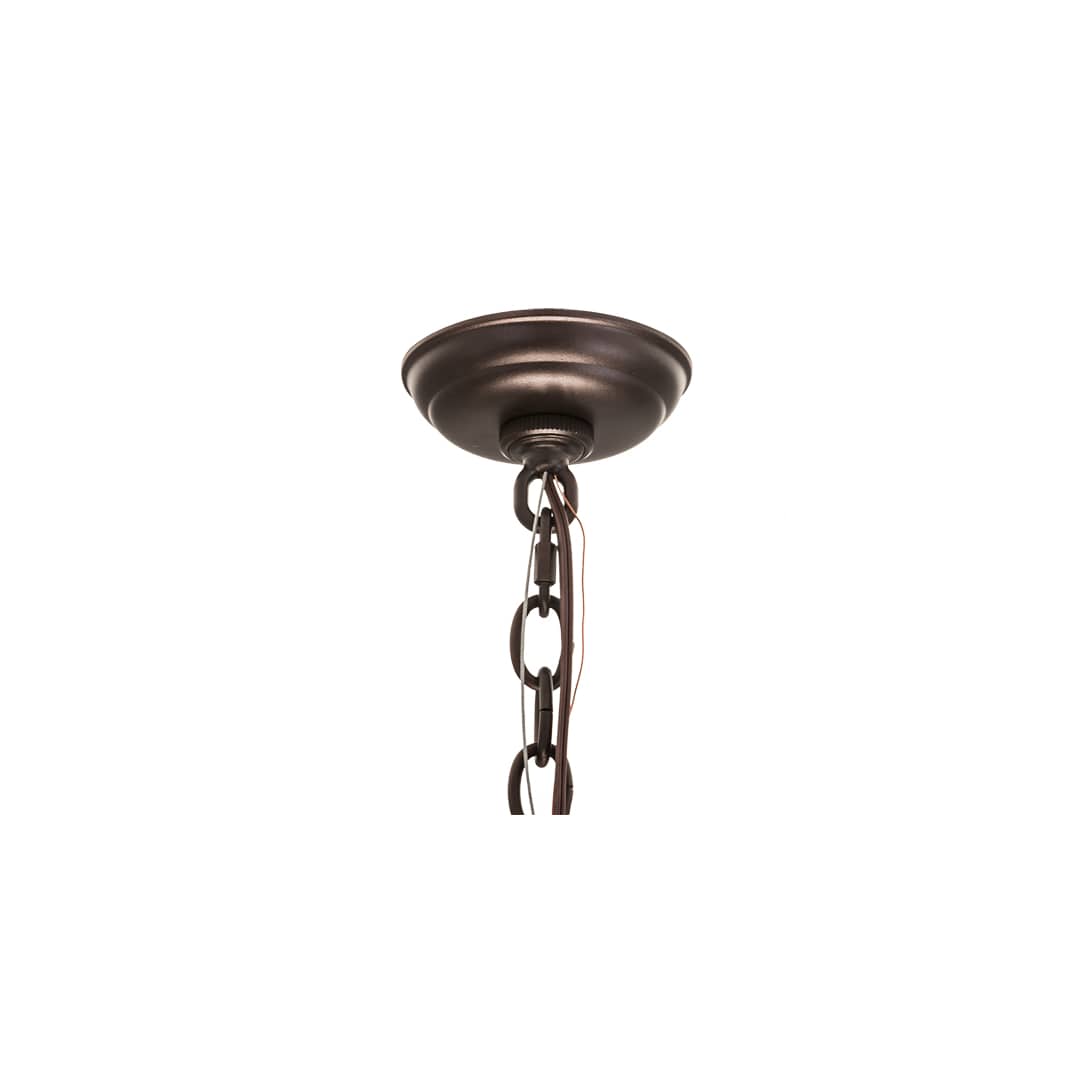 Fleur-de-lis 6 Light 40" Wide Pendant