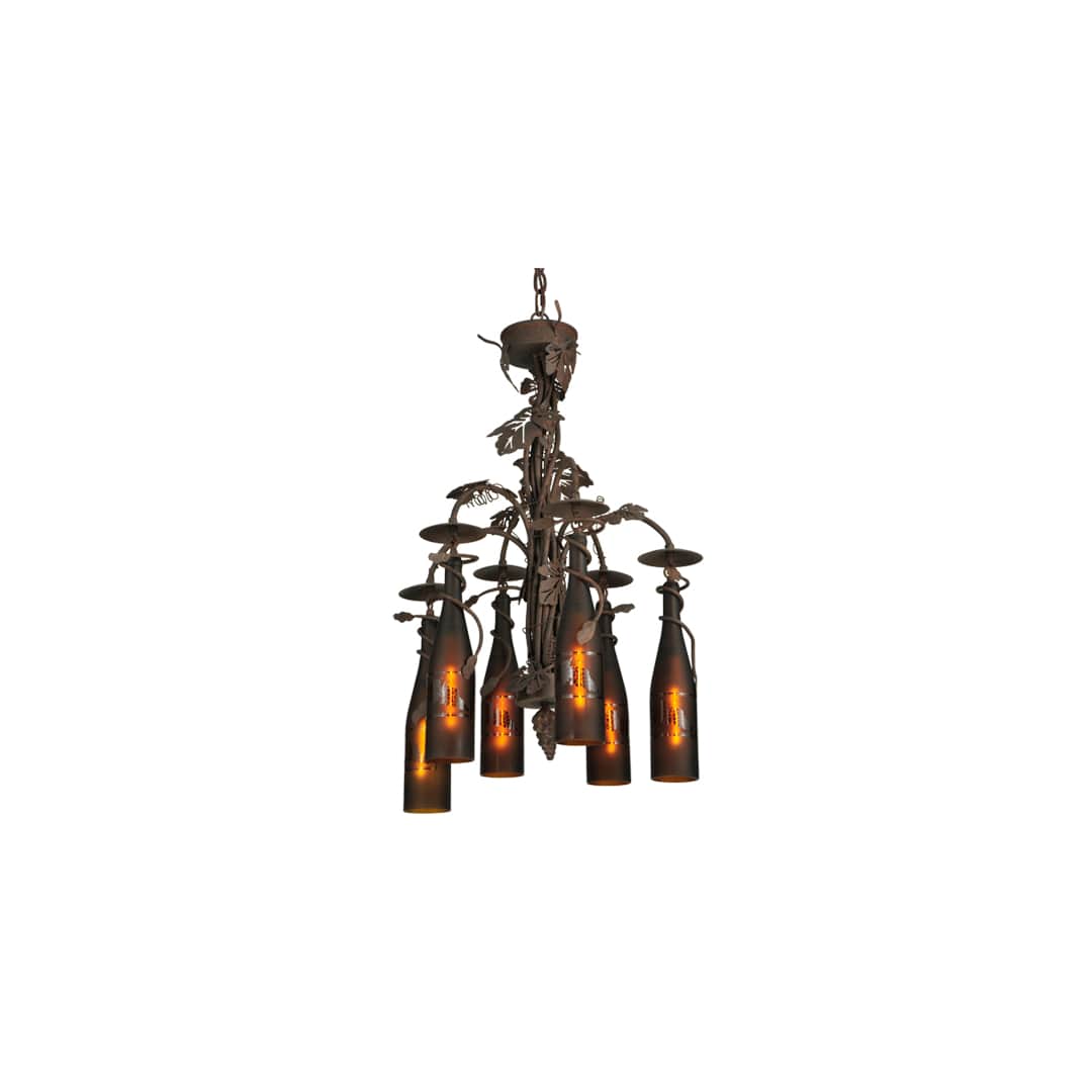 Tuscan Vineyard 6 Light 20" Wide Chandelier