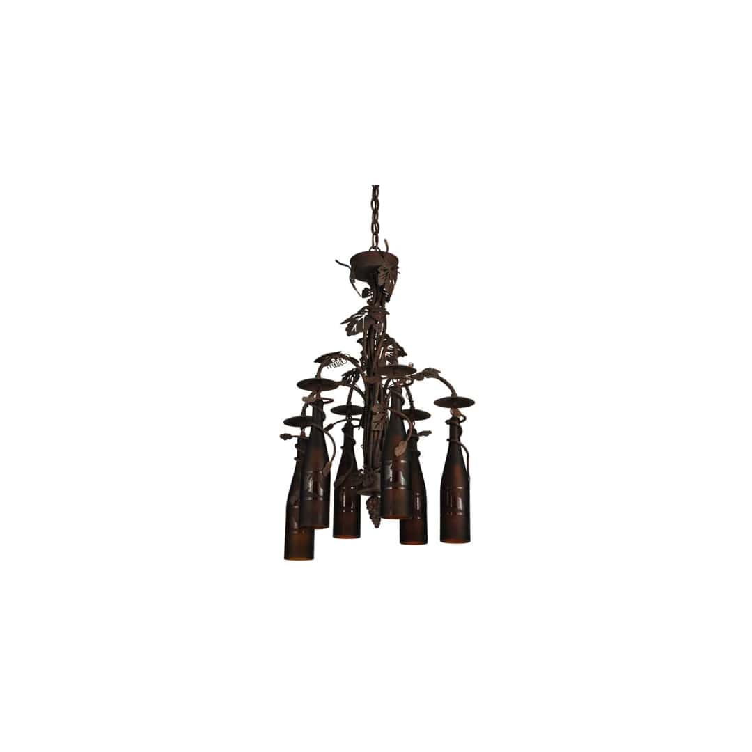 Tuscan Vineyard 6 Light 20" Wide Chandelier