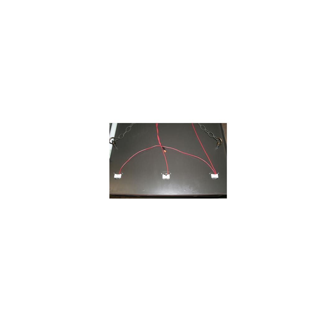 Blaze 3 Light 54" Wide Flush Mount Ceiling Fixture