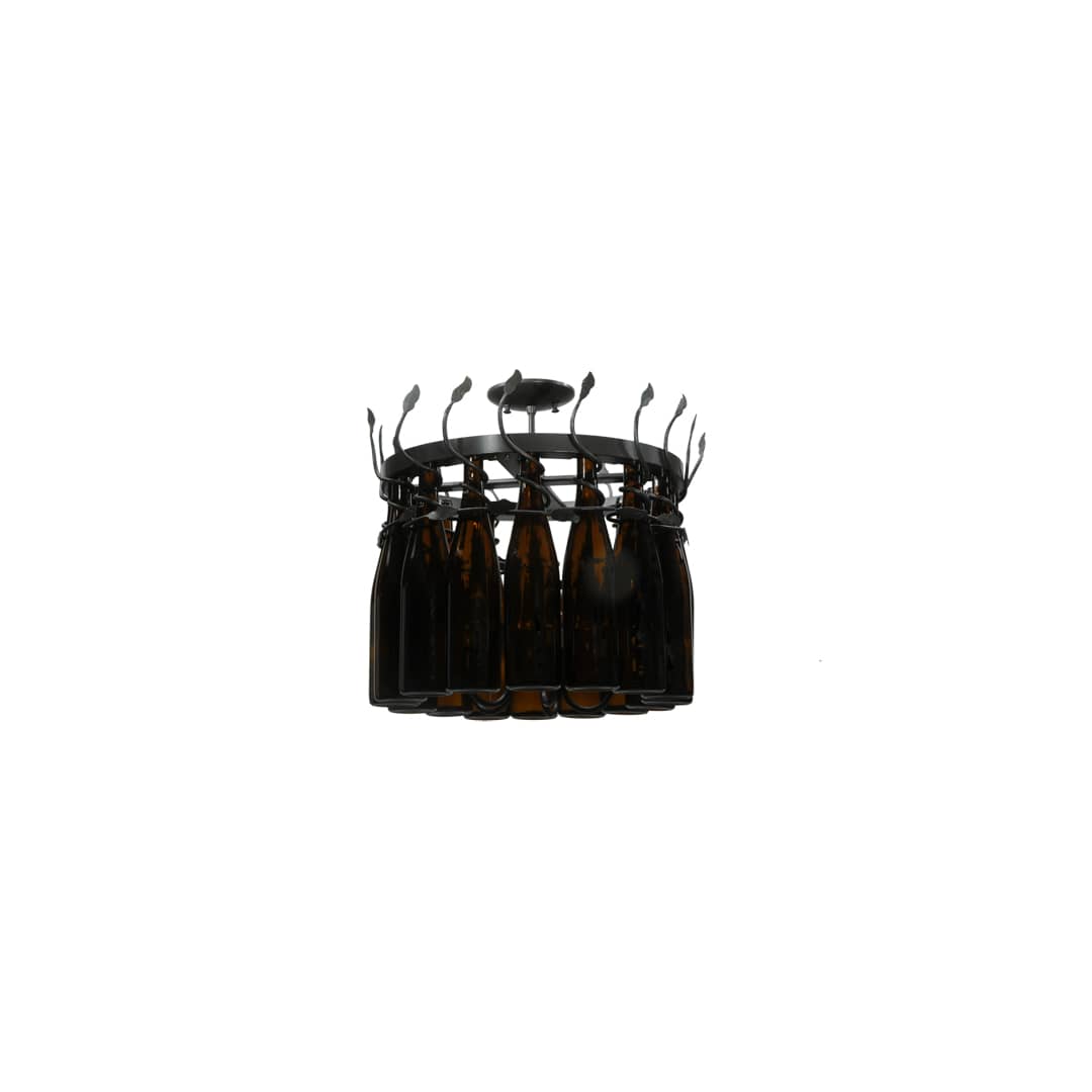 Tuscan Vineyard 5 Light 20" Wide Drum Chandelier