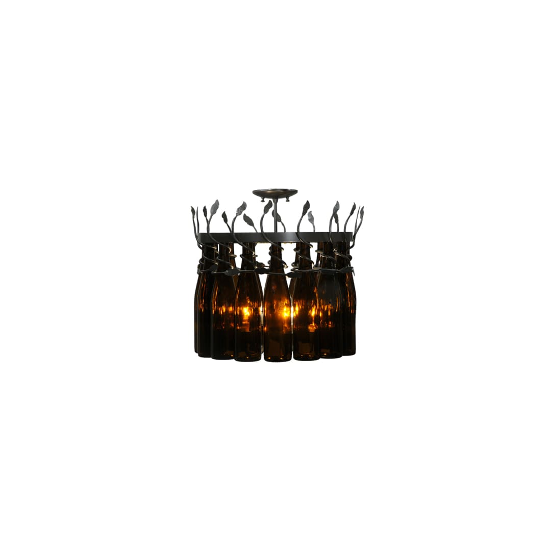 Tuscan Vineyard 5 Light 20" Wide Drum Chandelier