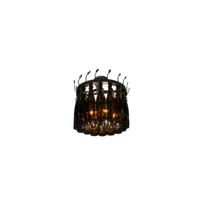 Tuscan Vineyard 5 Light 20" Wide Drum Chandelier