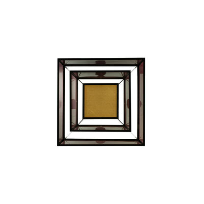 Quadrato Umador 4 Light 51" Wide Semi-Flush Square Ceiling Fixture - Timeless Bronze Finish