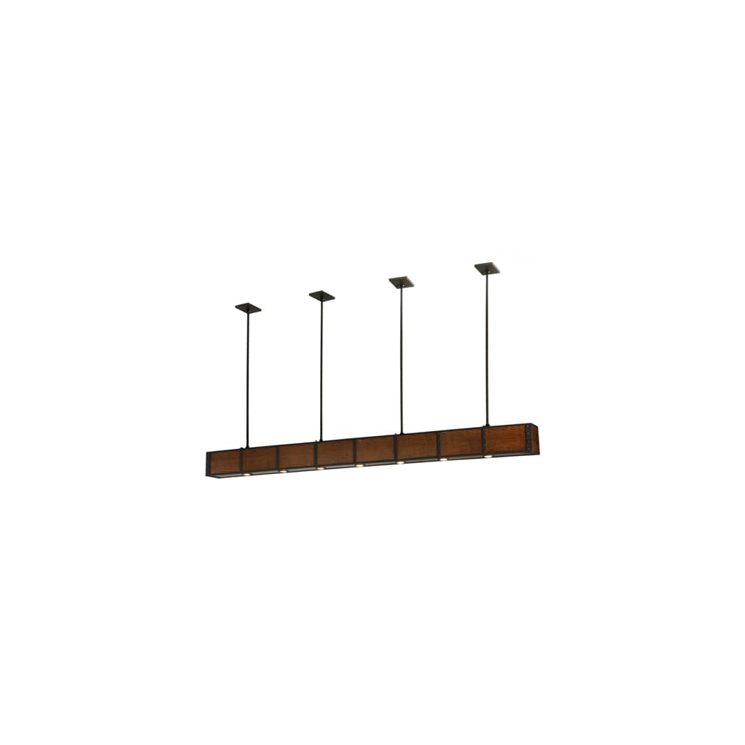 Giradeau 7 Light 6" Wide Linear Pendant