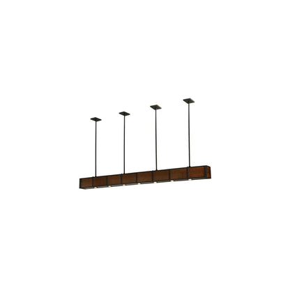 Giradeau 7 Light 6" Wide Linear Pendant
