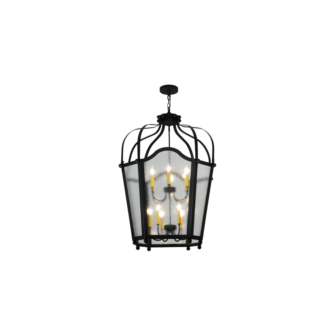 Citadel 12 Light 34" Wide Taper Candle Pendant