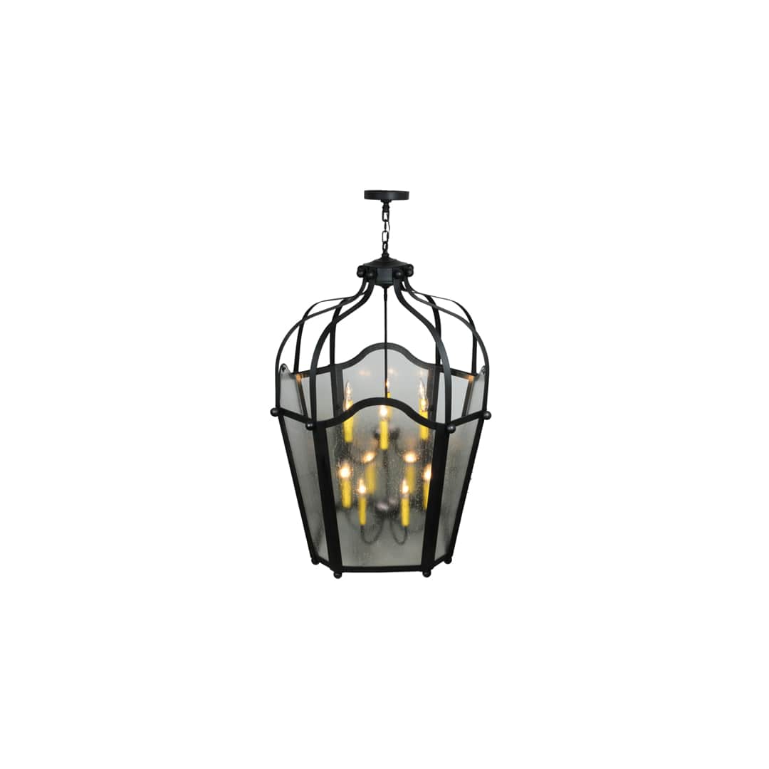 Citadel 12 Light 34" Wide Taper Candle Pendant