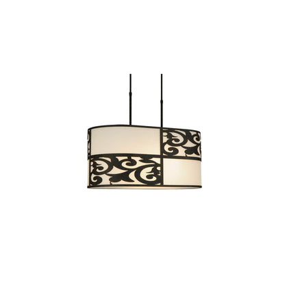 Clarabella 4 Light 19" Wide Linear Pendant