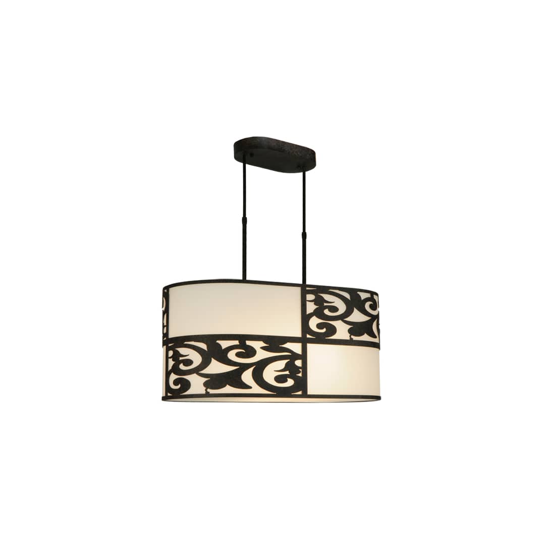 Clarabella 4 Light 19" Wide Linear Pendant