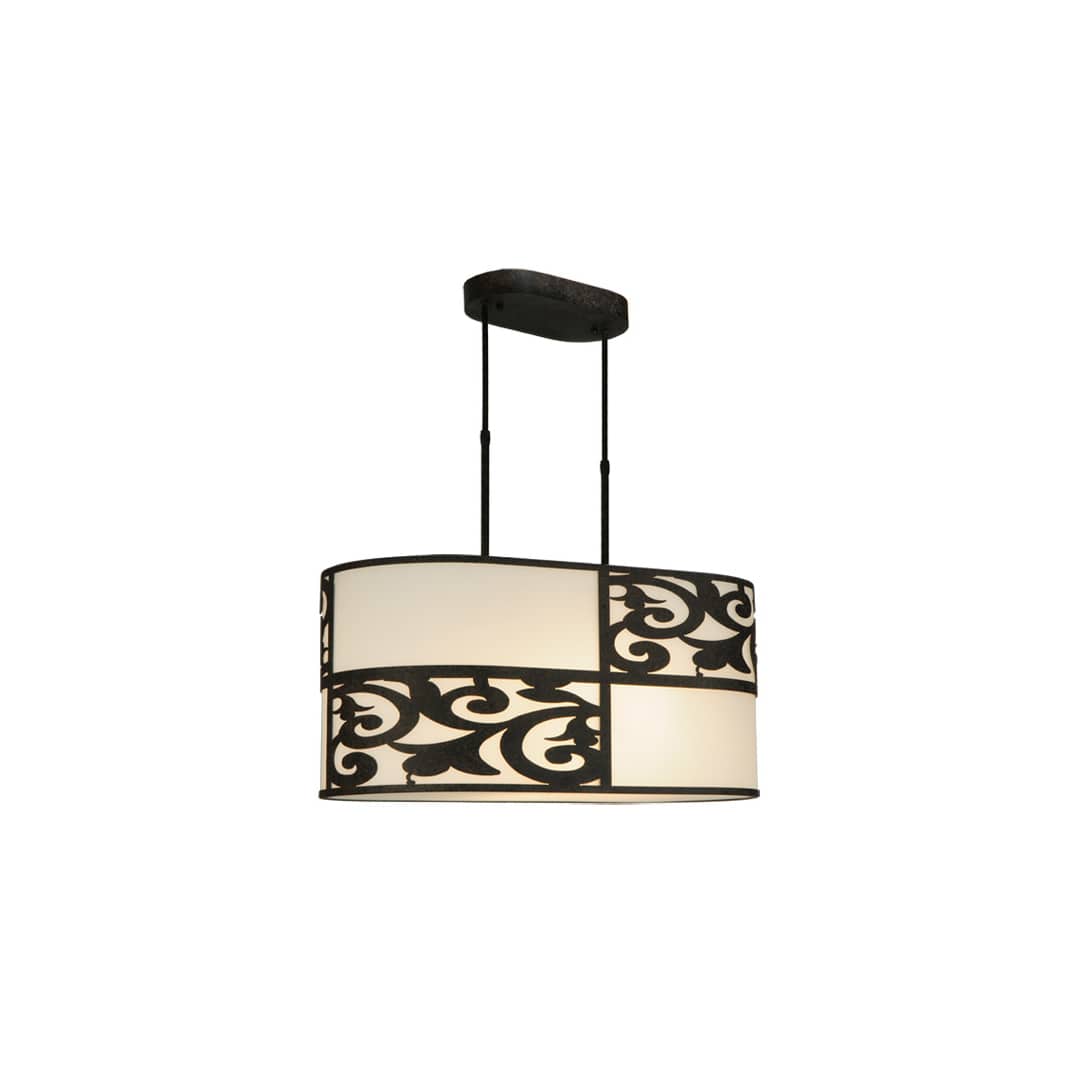 Clarabella 4 Light 19" Wide Linear Pendant