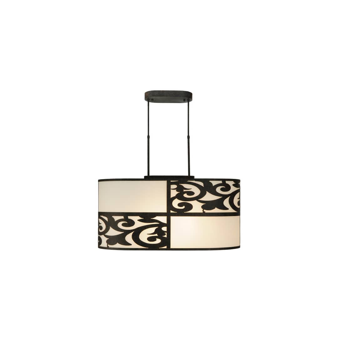 Clarabella 4 Light 19" Wide Linear Pendant