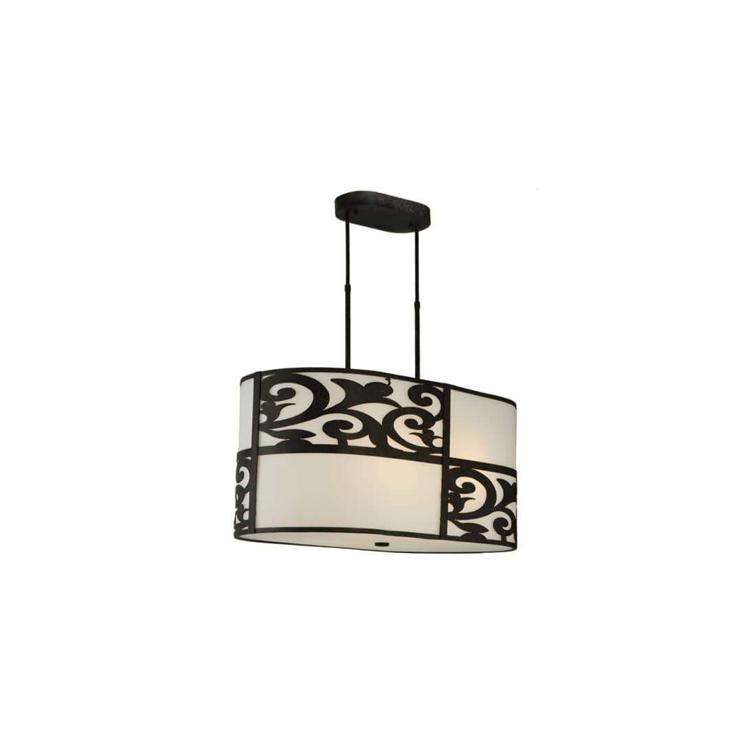 Clarabella 4 Light 19" Wide Linear Pendant