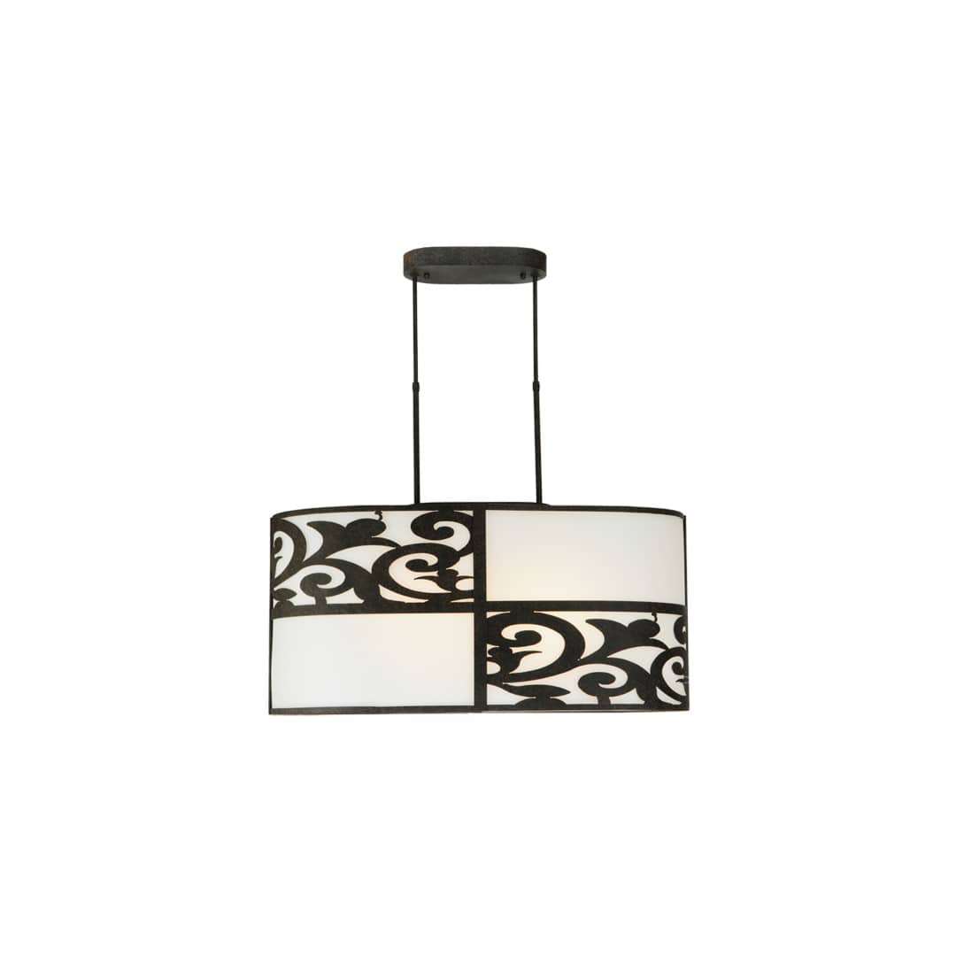 Clarabella 4 Light 19" Wide Linear Pendant