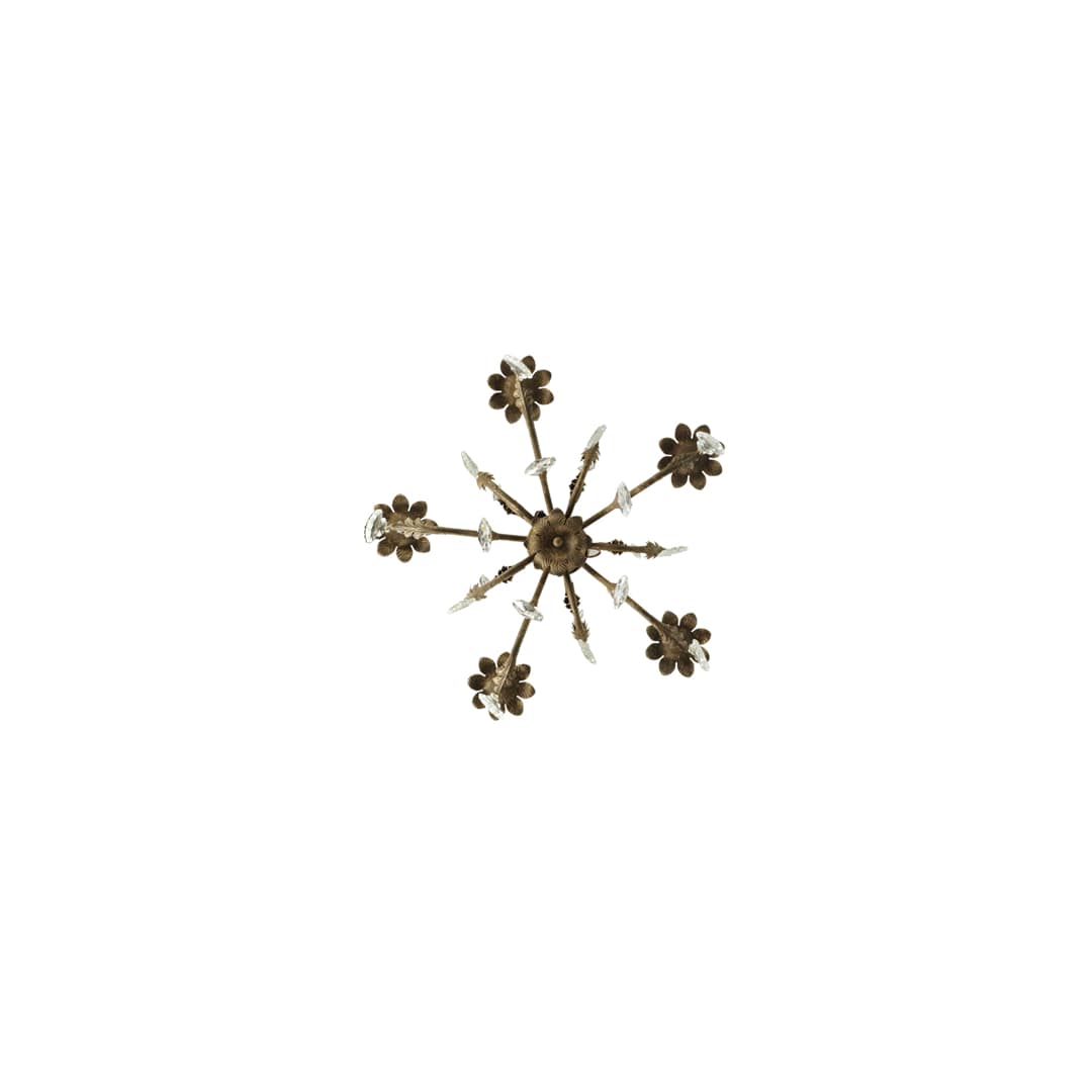 Chantilly 5 Light 24" Wide Crystal Candle Style Chandelier