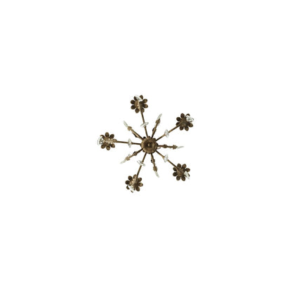 Chantilly 5 Light 24" Wide Crystal Candle Style Chandelier