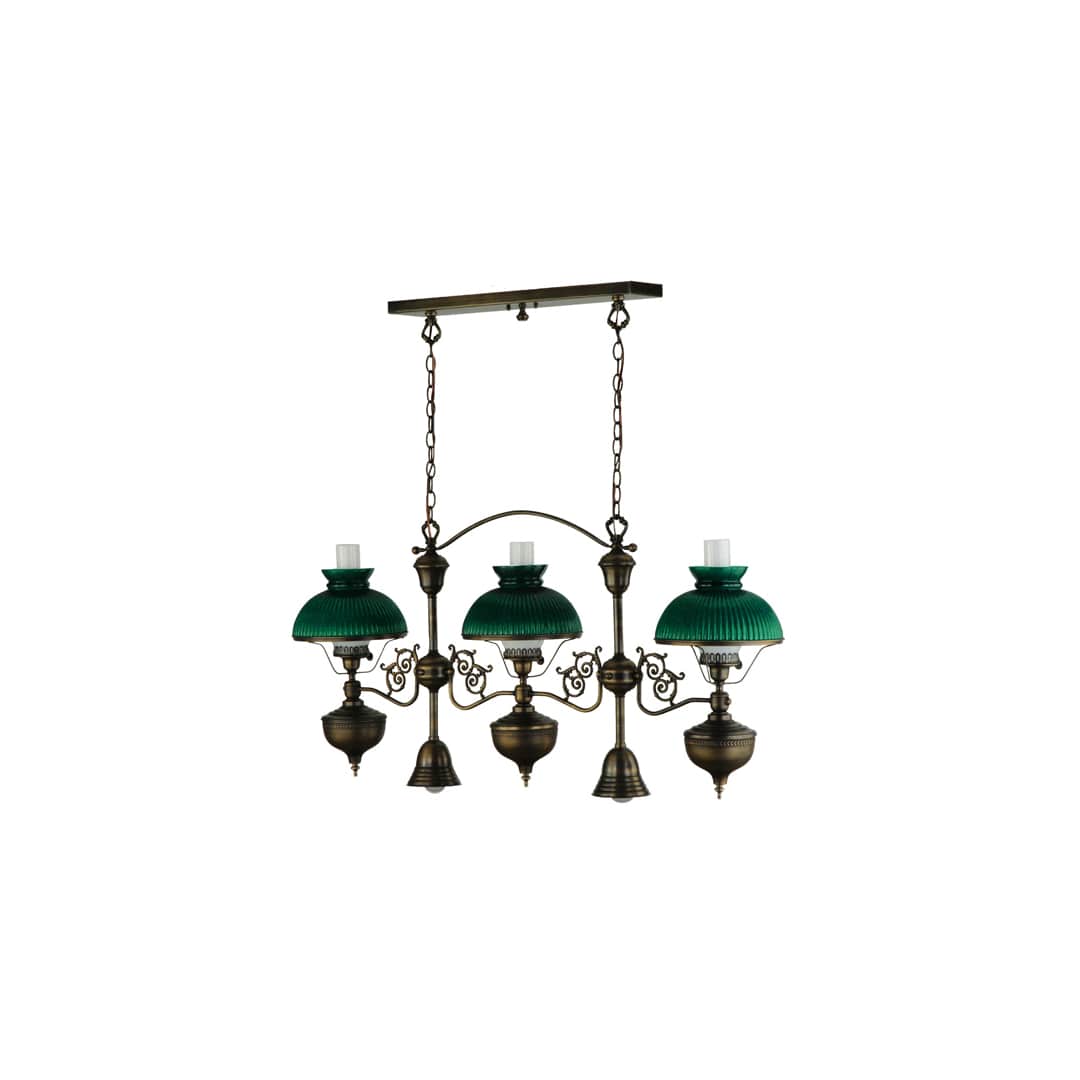 Sunbury 3 Light 10" Wide Linear Pendant