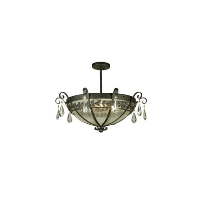 Florentine 3 Light 24" Wide Semi-Flush Bowl Ceiling Fixture
