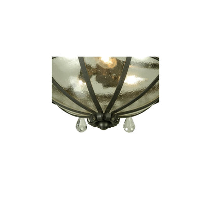 Florentine 3 Light 24" Wide Semi-Flush Bowl Ceiling Fixture
