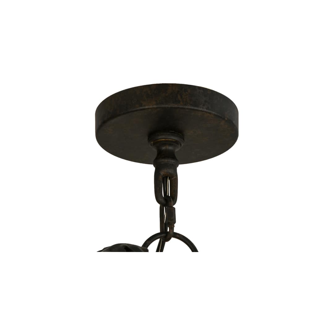 Windsor 14 Light 38" Wide Crystal Candle Style Chandelier - Chestnut Finish