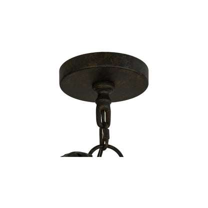 Windsor 14 Light 38" Wide Crystal Candle Style Chandelier - Chestnut Finish