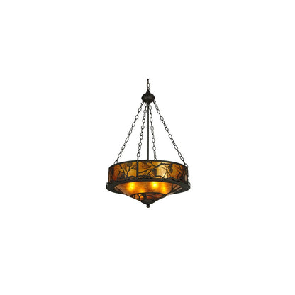 Whispering Pines 4 Light 24" Wide Pendant