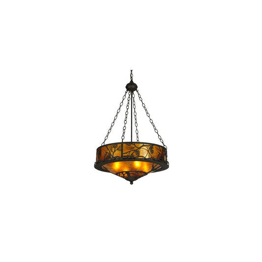 Whispering Pines 4 Light 24" Wide Pendant