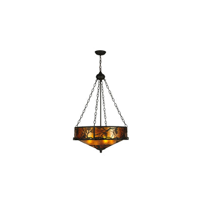 Whispering Pines 4 Light 24" Wide Pendant