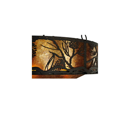 Whispering Pines 4 Light 24" Wide Pendant