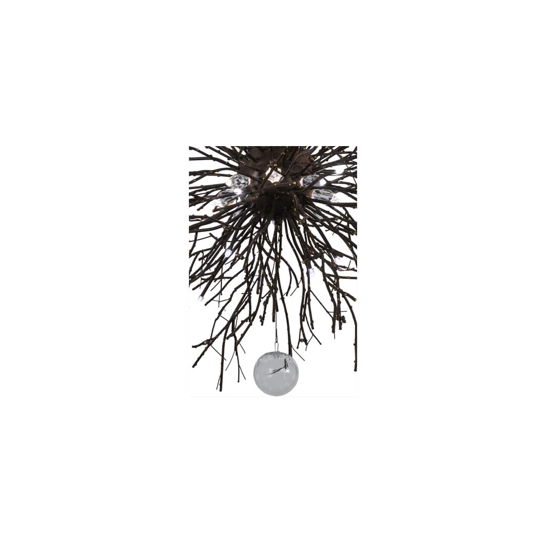 Pussy Willow 20 Light 36" Wide Abstract Pendant