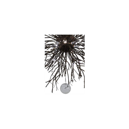 Pussy Willow 20 Light 36" Wide Abstract Pendant