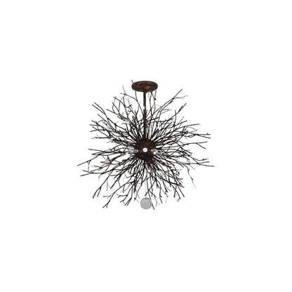 Pussy Willow 20 Light 36" Wide Abstract Pendant