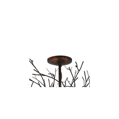 Pussy Willow 20 Light 36" Wide Abstract Pendant