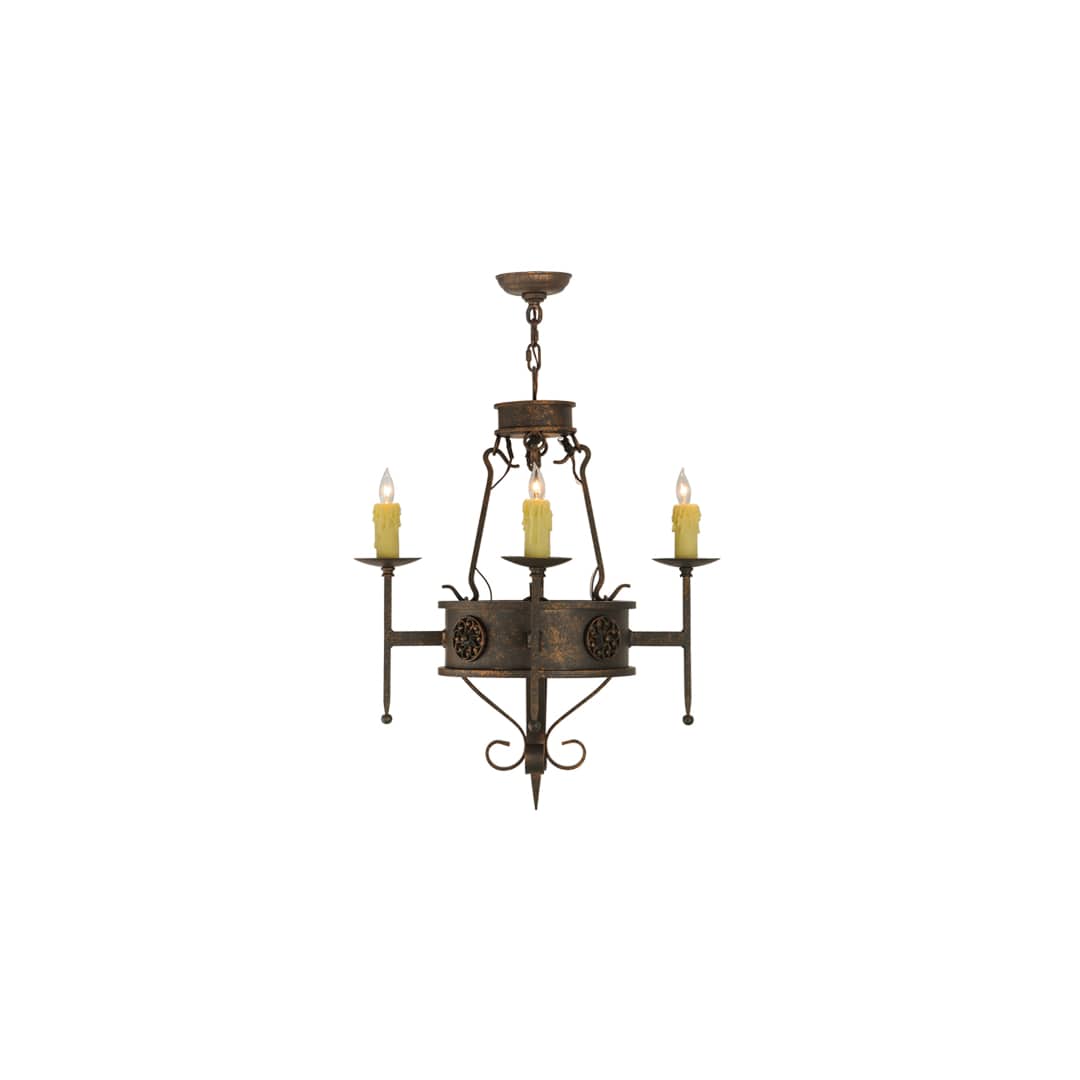 Lorenzo 4 Light 24" Wide Taper Candle Style Chandelier