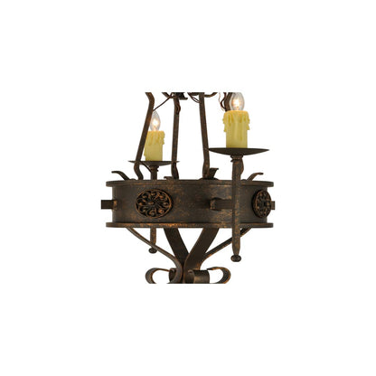 Lorenzo 4 Light 24" Wide Taper Candle Style Chandelier