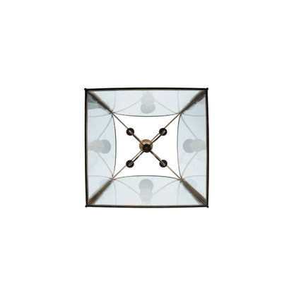 Perin 4 Light 35" Wide Taper Candle Pendant