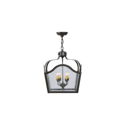 Terena 4 Light 22" Wide Taper Candle Pendant