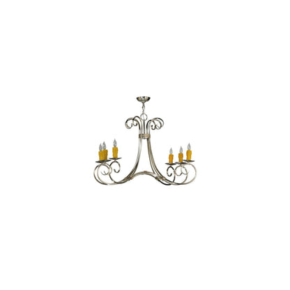 Elon 6 Light 35" Wide Taper Candle Style Chandelier