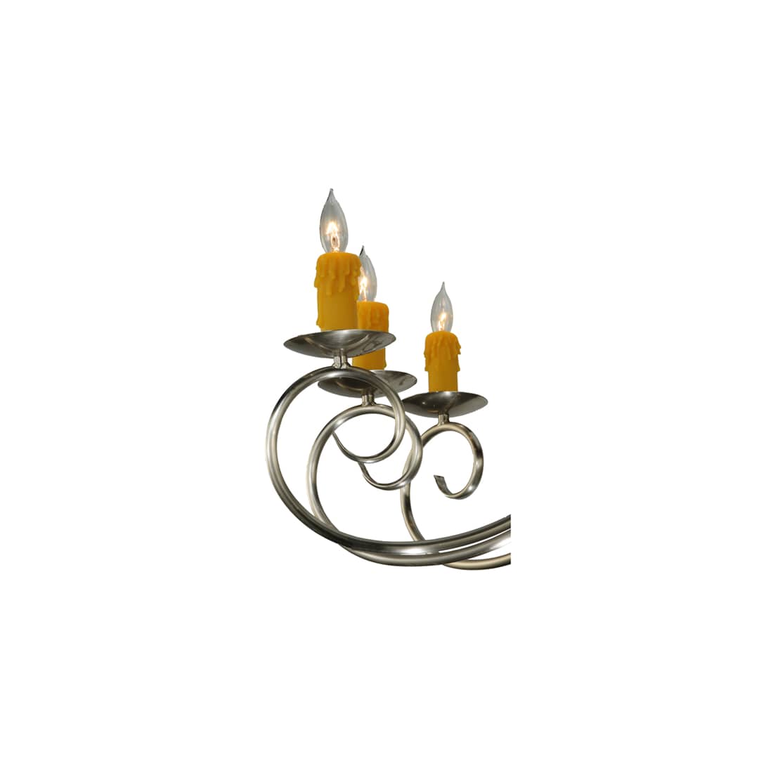 Elon 6 Light 35" Wide Taper Candle Style Chandelier