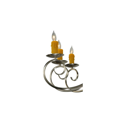 Elon 6 Light 35" Wide Taper Candle Style Chandelier