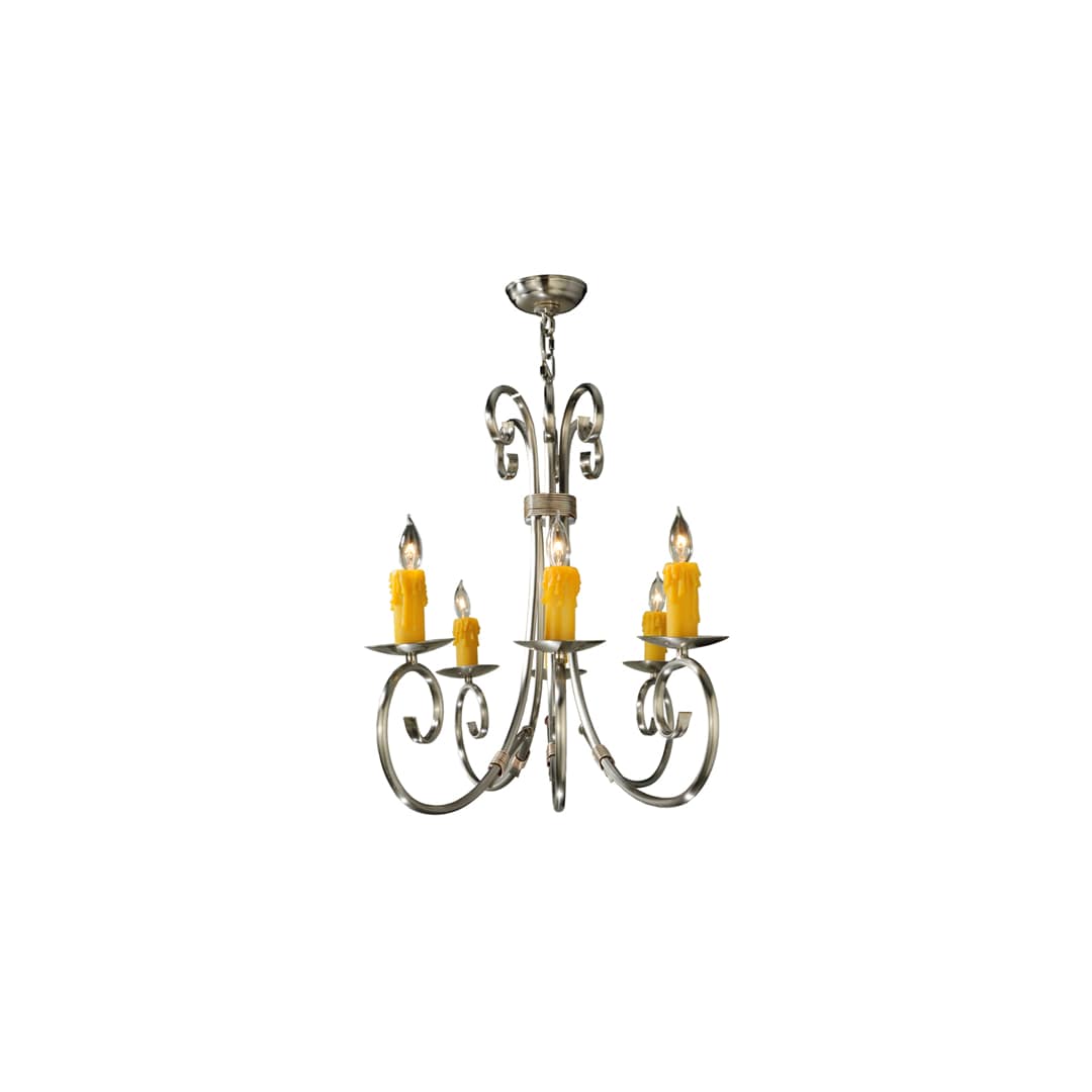 Elon 6 Light 35" Wide Taper Candle Style Chandelier