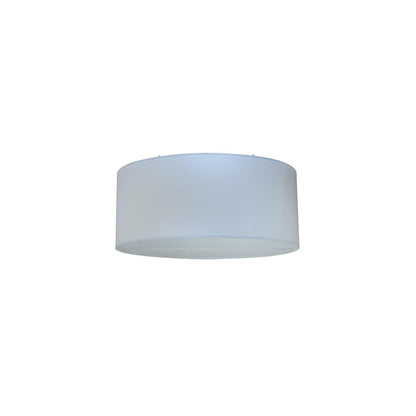 Cilindro 6 Light 60" Wide Flush Mount Drum Ceiling Fixture - Nickel Finish - GU24 Bulb Base