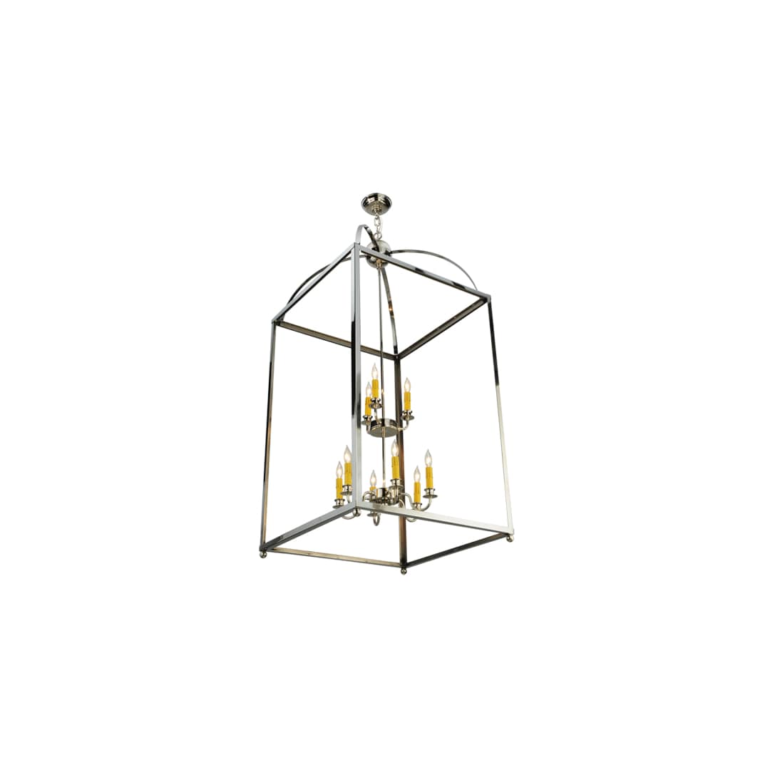 Pavilion 9 Light 34" Wide Taper Candle Pendant