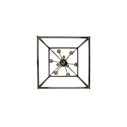 Pavilion 9 Light 34" Wide Taper Candle Pendant