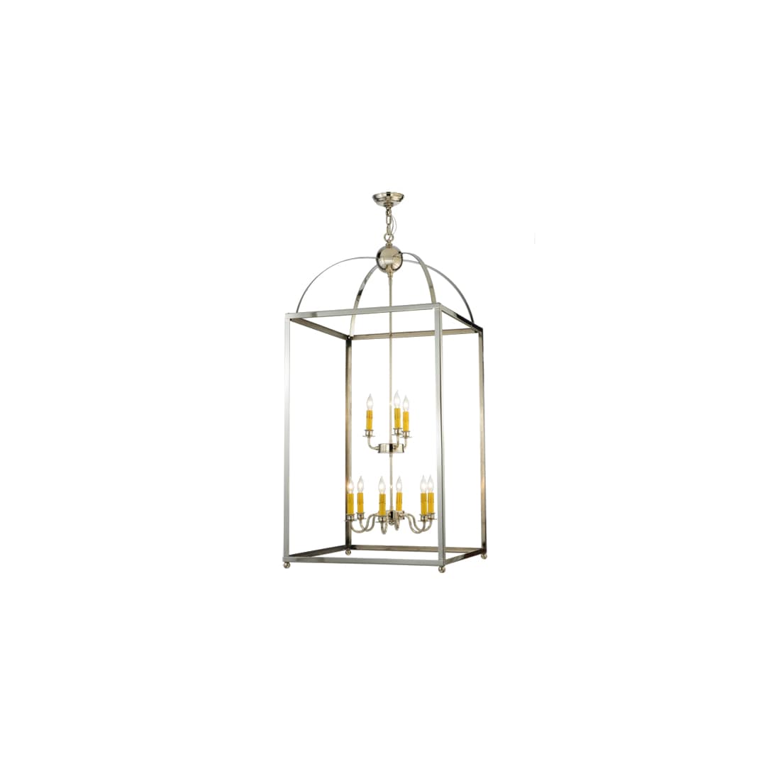 Pavilion 9 Light 34" Wide Taper Candle Pendant